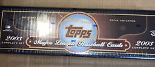 2003 Topps Major League Baseball Factory Complete Set 720 Series 1 and 2