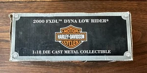 Harley Davidson 2000 FXDL Dyna Low Rider Maisto 1:18 Die Cast Motorrad - Bild 1 von 7