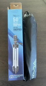 Voltix XT50TRS 50-Inch Pro Series Tripod (Silver) - Picture 1 of 23