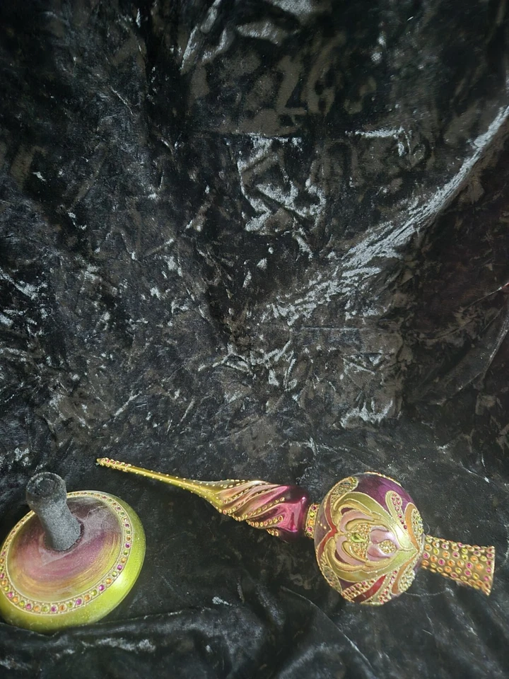 Adorno de vidrio soplado Jay Strongwater Saint Peter Foto 1 de 4