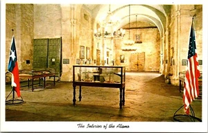 Postal Alamo Interior San Antonio Texas D145 - Imagen 1 de 2