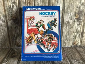 INTELLIVISION NHL HOCKEY GAME CARTRIDGE OVERLAYS INSTRUCTIONS - Photo 1/5