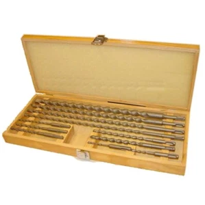 11PC SDS PLUS CONCRETE MASONARY BRICK DRILL BIT SET Rotary Hammer Power Tools - Picture 1 of 1