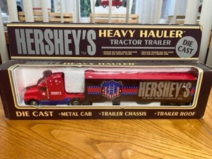 Remolque pesado K-LINE DIECAST HERESHEY'S GREAT AMERICANO BARRA DE CHOCOLATE TRACTOR TRLR - Imagen 1 de 7