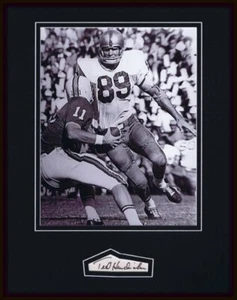 Ted Hendricks Signed Framed 11x14 Photo Display JSA Raiders - Picture 1 of 1