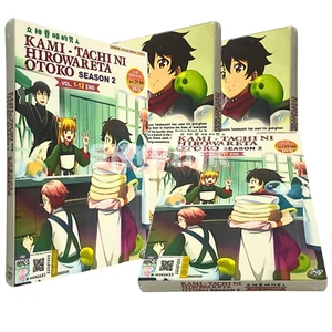 Kami-Tachi Ni Hirowareta Otoko Season 2(1-12End) Anime DVD Eng Dub - Picture 1 of 6