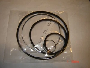 Super 8,Elmo ST-1200D Projector Belts,Elmo parts, 5 Belt Kit,*WITH SHUTTER BELT - Picture 1 of 3