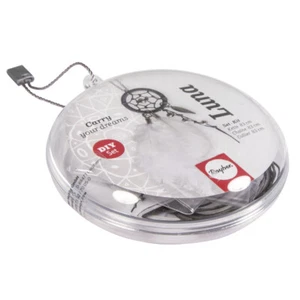 BP: Traumfänger-Kette "Luna", silber, ca. 83cm lang + Anhänger ca. 13 cm - Bild 1 von 2