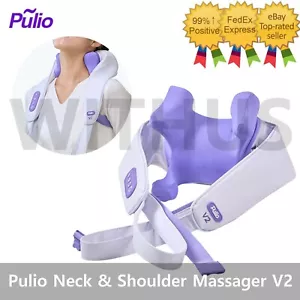 Pulio V2 Neck Shoulder Massager With Heat Deep 4D Kneading Massage Machine_ - Picture 1 of 8