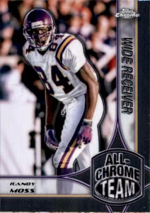 Card ACT-5 Randy Moss Minnesota All Chrome Team Topps Chrome Football 2024 - Bild 1 von 1
