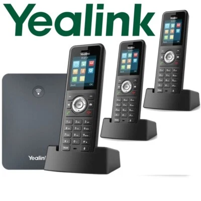 Sistema telefónico Yealink W79P DECT resistente SIP inalámbrico Bluetooth 3 W59R teléfonos W70 Foto 1 de 4