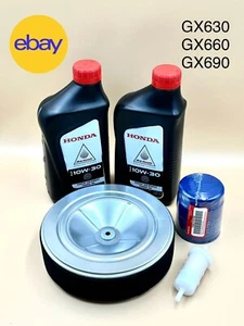 Maintenance Tune Up KIT For Honda GX630 GX660 GX690 Air Oil Fuel Filter EB10000 - Picture 1 of 12