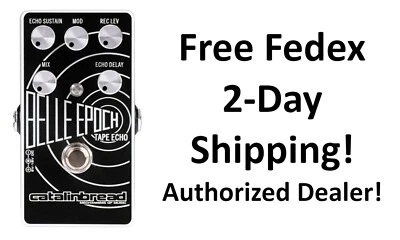 New Catalinbread Belle Epoch (Black and Silver) Delay Guitar Effects Pedal - Image 1 of 2