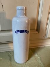 Vintage Rheinperle Stoneware Demijohn Bottle Salt Glazed German Wine/Beer bottle