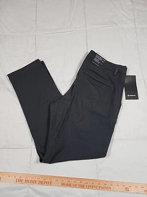 34x32 Lululemon ABC Trouser Classic Fit Warpstreme Men's Pants Color Obsidian - Image 1 of 4