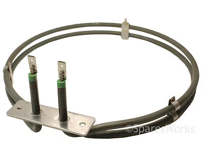 ZANUSSI Ofenelement Heizelement Lüfter Heizelement 1900W Original Ersatzteil