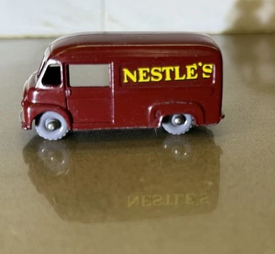 VINTAGE MATCHBOX LESNEY  - NESTLE'S #69 COMMER 30 CWT VAN- MADE IN ENGLAND -Orig - Image 1 of 4