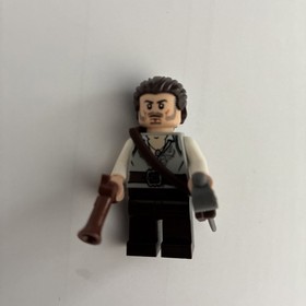 Lego Will Turner minifigure Pirates of the Caribbean 4184 4182 4183 W/ Weapons