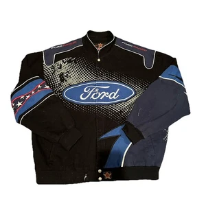 Rare Jeff Hamilton FORD Racing Jacket XL - Picture 1 of 4