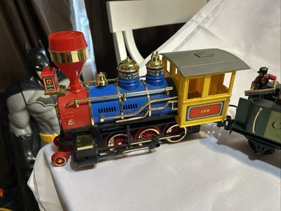 🔥 Echo Toys Ltd 6 Piece Train Set 12” Engine- 6” Tall - Engine, Tender & 4 Cars - Image 1 of 4