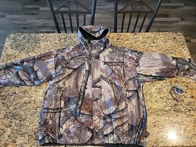 Staghorn River Men's Hooded Hunting Jacket - XL, Mossy Oak - Image 1 of 4