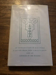 The Work of Bruce Rogers Jack of All Trades Master of One 1st Edition Print 1939 - Bild 1 von 12