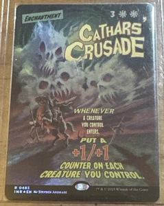 1x FOIL Cathars Crusade - Póster de la película - MTG Innistrad remasterizado 483 casi nuevo x1 - Imagen 1 de 3