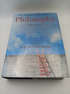 The Oxford Companion to Philosophy New Edition - Hardcover - GOOD - Picture 1 of 10