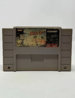 International Superstar Soccer Super Nintendo System SNES Authentic Tested - Image 1 of 4