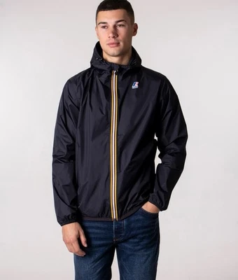 Chaqueta de Lluvia K-WAY Le Vrai 3.0 Claude Impermeable Embalable Para Hombre Talla XS Negra Top Foto 1 de 4