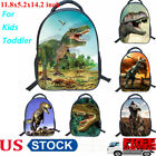 Toddler Backpack Kindergarden Boy School Bag 3D Cartoon Dinosaur Shoulder Bag US