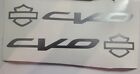 Harley Davidson CVO logo vinyl decal. ( 2) 8