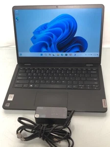 Lenovo 14W GEN 2 Laptop 4GB 128SSD AMD 3015e Radeon Graphics Black - Picture 1 of 12
