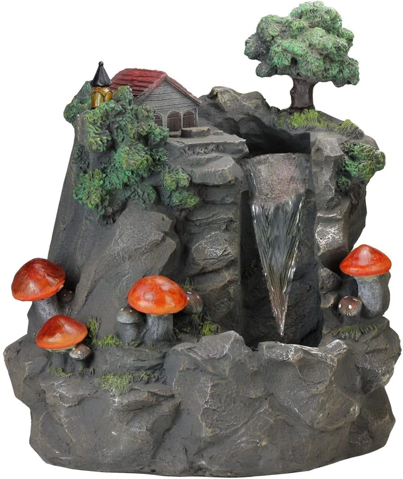 Northlight 24.5IN LED Iluminado Setas Por Cascada Patio Jardín Fuente de Agua Foto 1 de 4