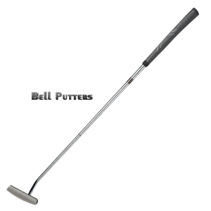 Bell II Half Offset H-410 Grey Mist RH Golf Putter-Winn Jumbo Lite-32" to 38" Lg - Picture 1 of 6