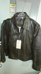 Taylors Leatherwear Uniform Leather Jacket 2nds or Overstock Sale Sz 48 - Picture 1 of 10