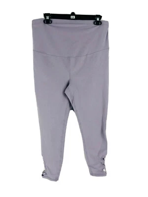 Leggings cortos de maternidad Old Navy para mujer púrpura ropa deportiva talla grande NUEVO Foto 1 de 4