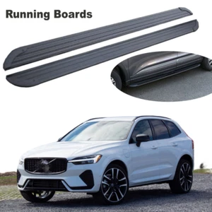 Fits For Volvo XC60 2018-2025 Running Boards Side Steps Pedal Nerf Bars - Picture 1 of 8