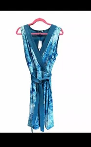 White House Black Market Wickel- und Wendekleid, türkis, Gr. 10 - Bild 1 von 5