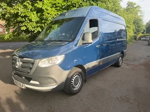 MERCEDES SPRINTER 316 MWB HIGH ROOF 2019 PANEL VAN H2 L2 BLUE - Picture 1 of 15