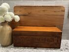 Vintage Wooden Recipe Box-Excellent Condition! 