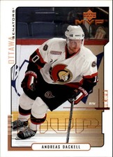 2000-01 Upper Deck MVP Hockey #129 Andreas Dackell