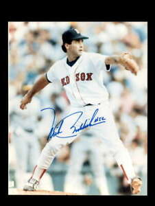 Mike Boddicker Signed 8x10 Photo Autograph Boston Red Sox