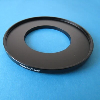 46mm to 77mm Step Up Step-Up Ring Camera Lens Filter Adapter Ring 46mm-77mm - Image 1 of 2