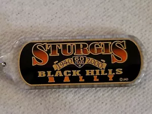 Schlüsselanhänger Sturgis 60 Jahre Black Hills Rally 2000 Harley Davidson - Bild 1 von 3