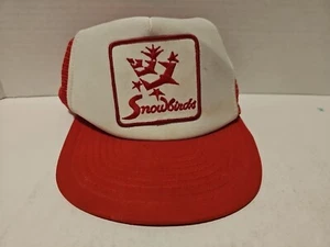 Vintage Snowbirds Trucker Snapback Hat Patch Royal Canadian Air Force Florida - Picture 1 of 8