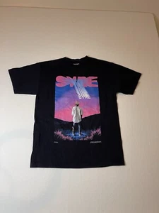 MSFTSrep Shirt Men Medium Black Crew Jaden Smith Syre Young Spike Science Read - Picture 1 of 9