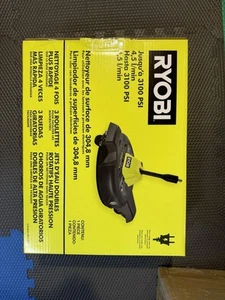 Nuevo limpiador de superficies de lavadora a presión eléctrica Ryobi 12” 3100 PSI 1,2 GPM con rueda - Imagen 1 de 2