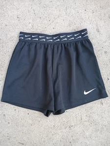 Nike Black Dri-Fit Athletic Shorts Kids Size Medium *Small Paint Stains - Picture 1 of 4