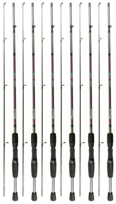 (LOT OF 6) SHAKESPEARE LADYFISH 5'6" MEDIUM CASTING ROD LADYSCK562M - Image 1 of 2